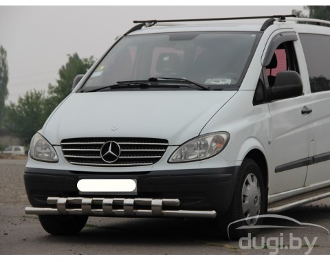 Передняя двойная труба "Tiger" для Vito\Viano.